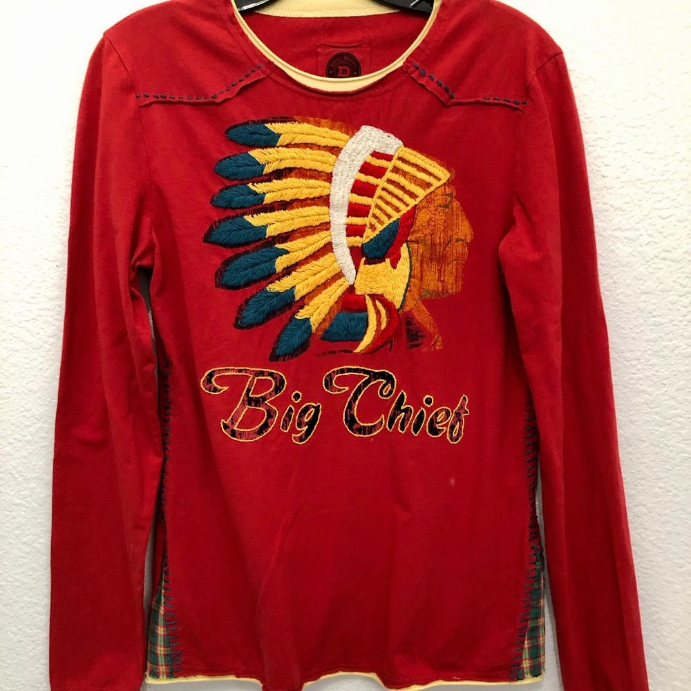 Double D Ranch Big Chief Long Sleeve Tee